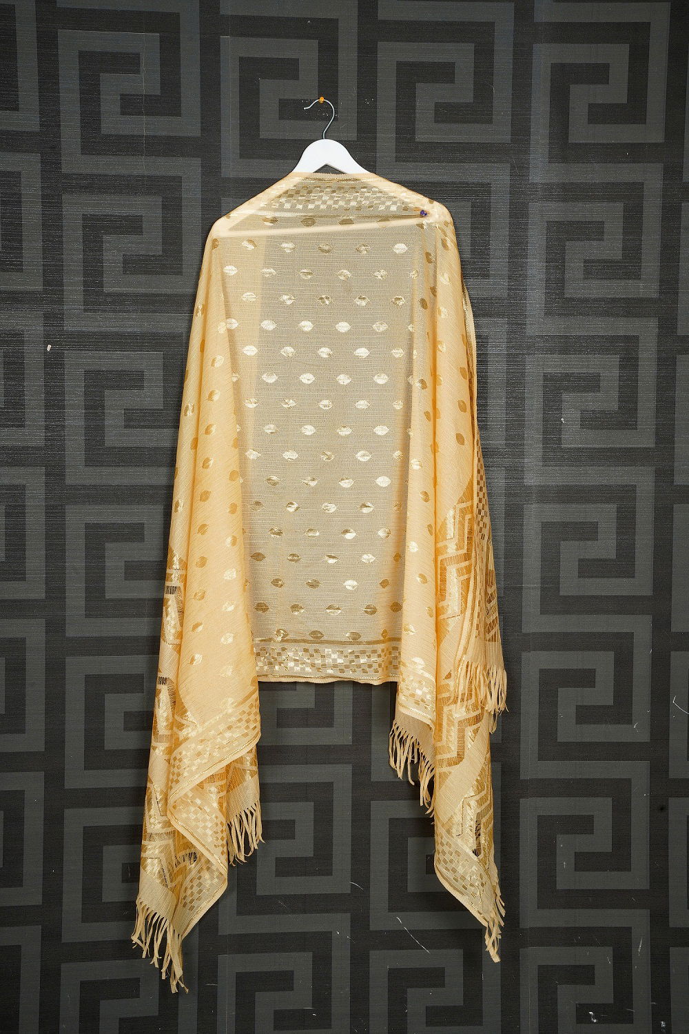 Russle Net 2 Latest Fancy Designer Festive Wear Heavy Dupatta Collection